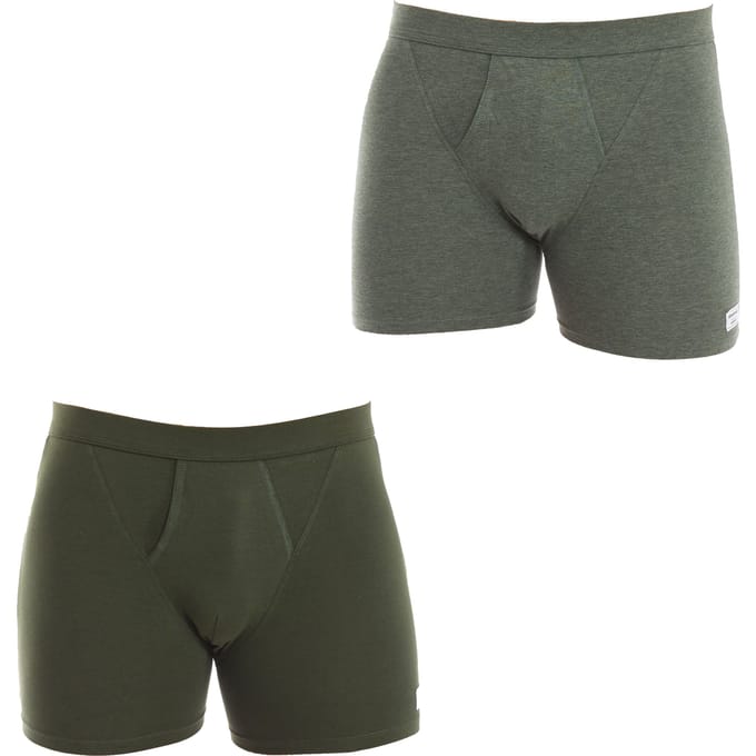 2er-Pack Ocean-Boxershorts aus Bio-Baumwolle, Modell A0AFT für Herren.