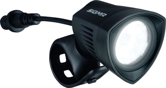 Sigma Buster 2000 HL K-set - Koplamp Fiets - LED - 2000 Lumen - Li-ion accu - Zwart