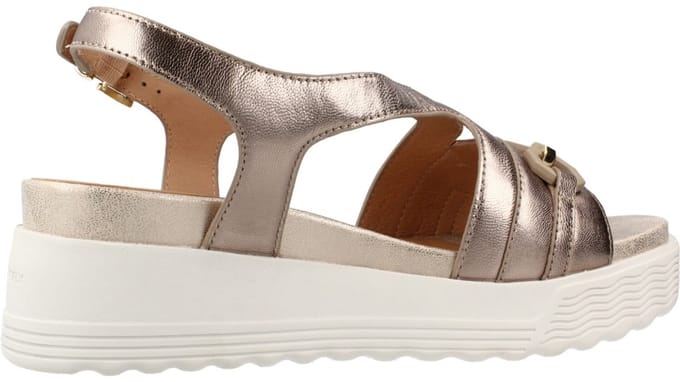 Sandalen met sleehak Stonefly Parky 31 Laminated Lth