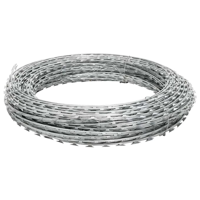 vidaXL - Scheermesprikkeldraad - concertina - 100 - m - gegalvaniseerd - staal