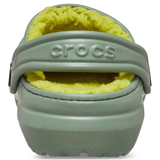 Crocs Classic Gevoerde Thermoplastische Kinderen Mos Clogs