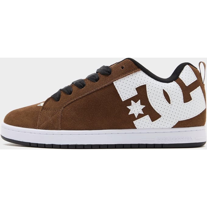 DC Shoes Court Graffik Sneakers Heren - Bruin - Maat 41 - Suède