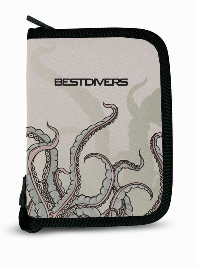 Best Divers Duiklogboek Set – Compleet Logboek + Navulpagina’s (24 Dives) – 6 Rings – Duikregistratie - octopus