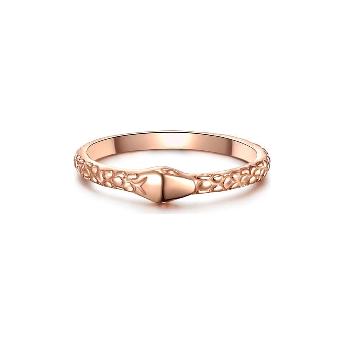 Glanzstücke München Dames-Damesring 925 Zilver 50 Roségold 32021154