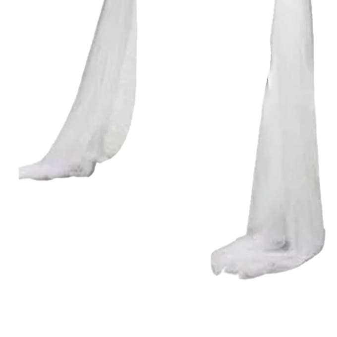 Vierkant Bedhemel Polyester Effectieve Bescherming 4 Hoekhemel Duurzaam voor Thuis Wit white