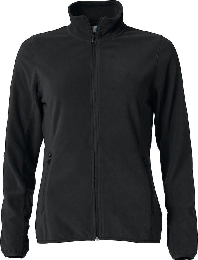 Clique Basic Micro Fleece Jacket Women 023915 - Zwart - S