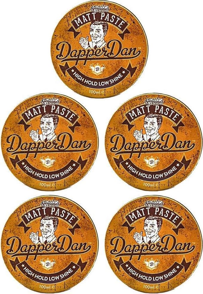 5x Dapper Dan Matte Paste 100ml