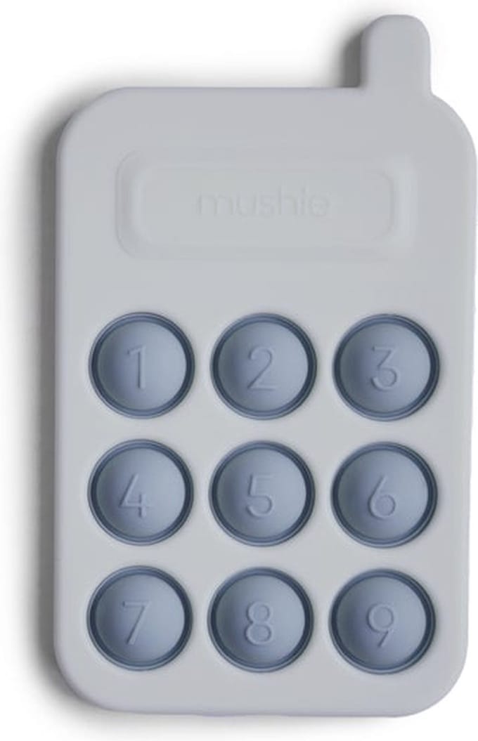 Mushie Pop It Telefoon Sensorische Siliconen Speelgoed