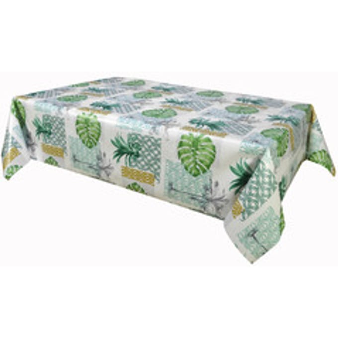 Tafelkleed Habitable PALMIER - VERT - 140X250 CM