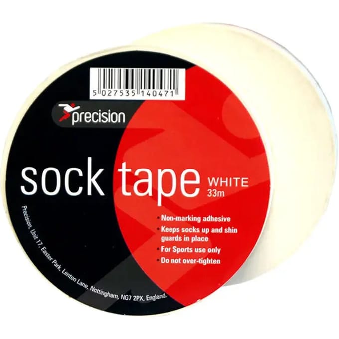 Precision Sokkentape 33 M X 19 Mm Pvc Wit 10 Stuks