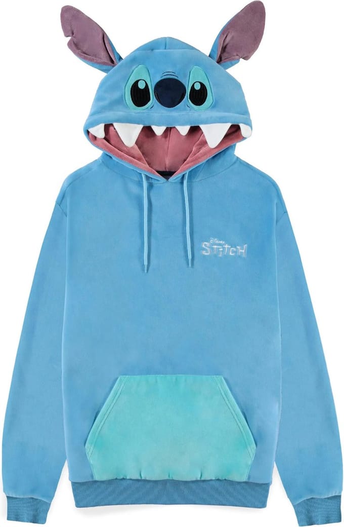Lilo & Stitch - Stitch Hoodie - Blauw - L