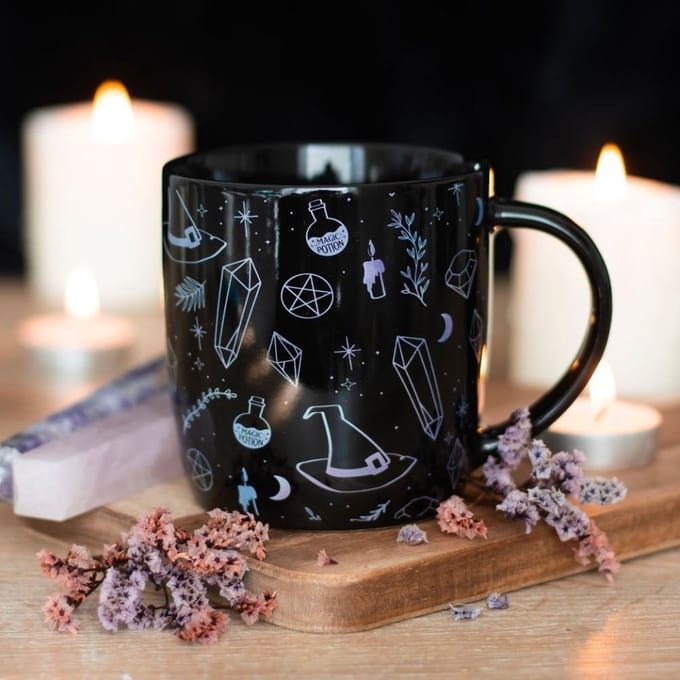 Something Different - Witch Print Mok/beker - Multicolours