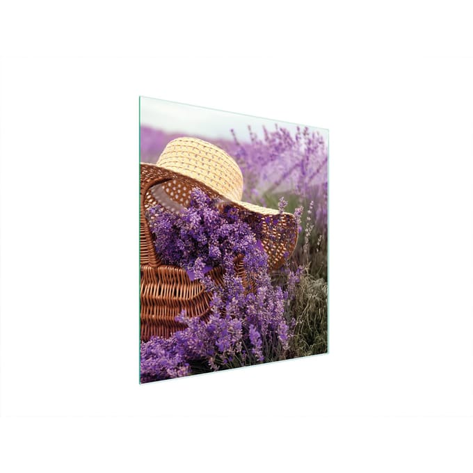 TMK ArtDeko - Snijplank - Glas - 45x52cm - Lawenda