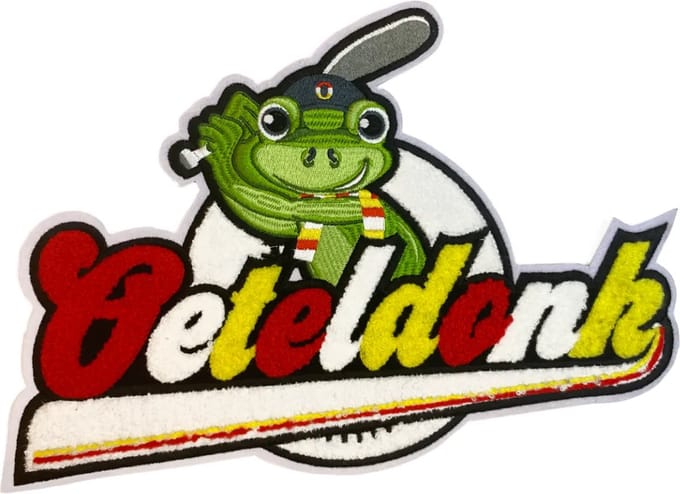 Fjesta© Oeteldonk embleem - Rugembleem baseball klein