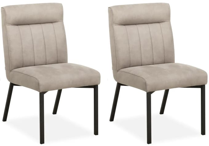 MX Sofa - Eetkamer stoel Jagger - Sand (set van 2 stuks)
