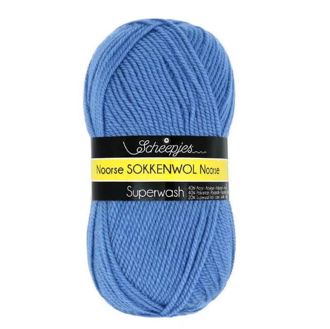 Scheepjes Noorse Wol Markoma 100g - 6866 Blauw