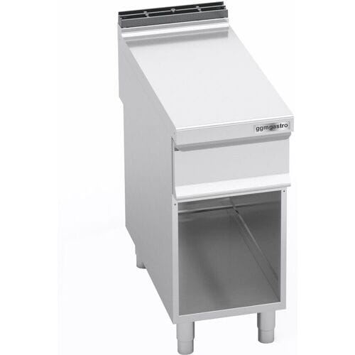 GGM Gastro Neutralelement - 400mm - mit Schublade Zilver