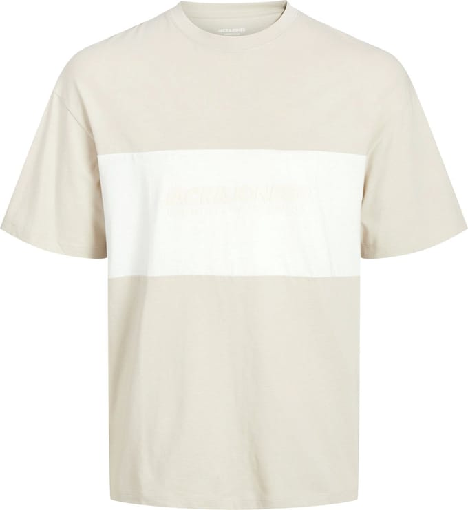 JACK&JONES - JJELEGACY BLOCKING TEE SS O-NECK NOOS - Heren - T-shirts