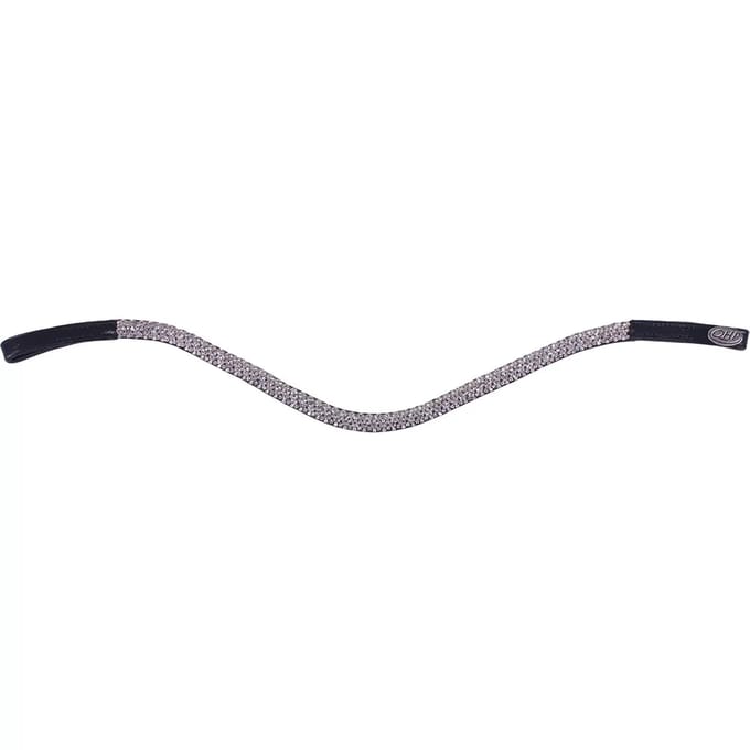 Qhp Frontriem Qhp Verbena Zwart-zilver