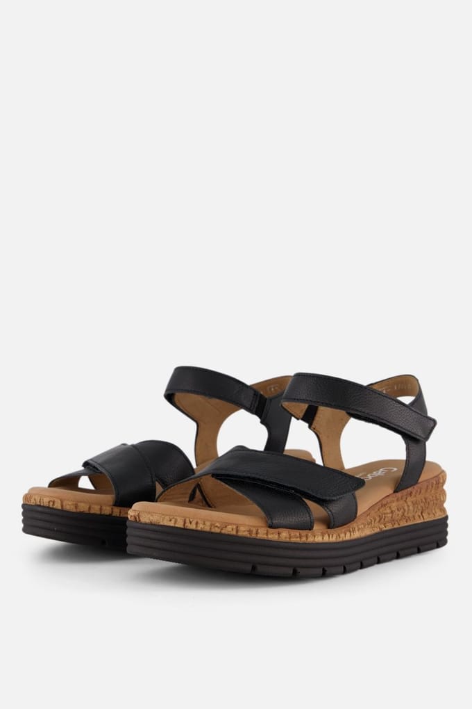 Gabor Gabor Sandalen zwart Suede