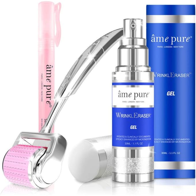 âme pure WRINKLERASER BASIC 0.5 mm - Anti-Aging Microneedling Derma Roller Set