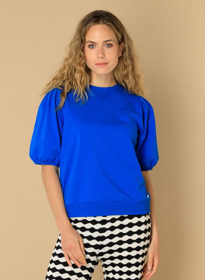 IVY BEAU Erina Tops - Brilliant Blue - maat 36
