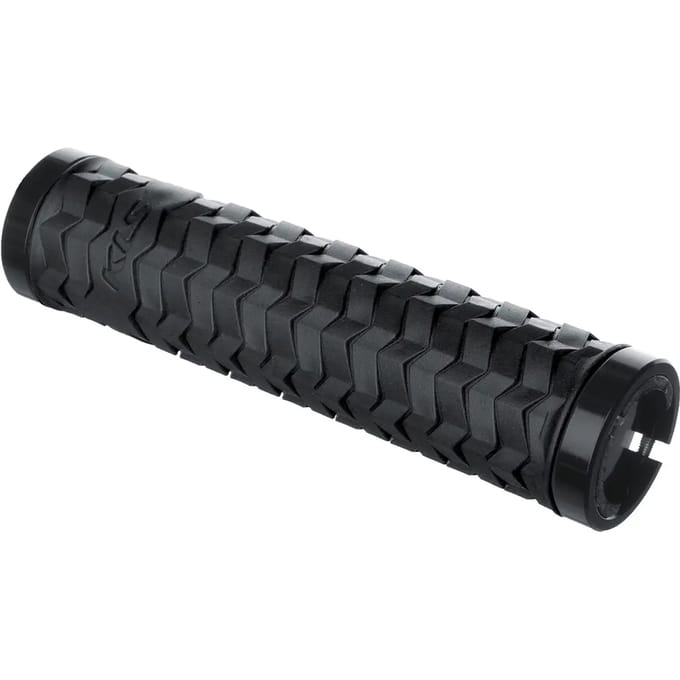 Merkloze Fietsstuurhandvatten - Zwart, 135mm