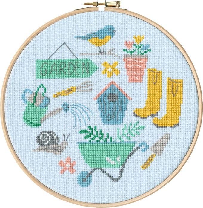 Bothy Threads Jessica Hogarth Garden borduurpakket incl. borduurring