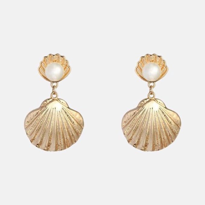 Margot Bardot - Ariel Gold. - Oorbellen dames - Goud - Statement oorbellen