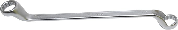 BGS dubbele ringsleutel diep gebogen SW 21 x 23 mm - 30221