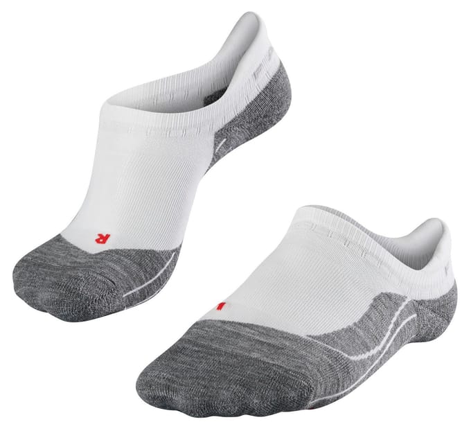 FALKE RU4 Invisible anti-blaar katoen functioneel materiaal hardloopsokken dames wit - maat 35-36