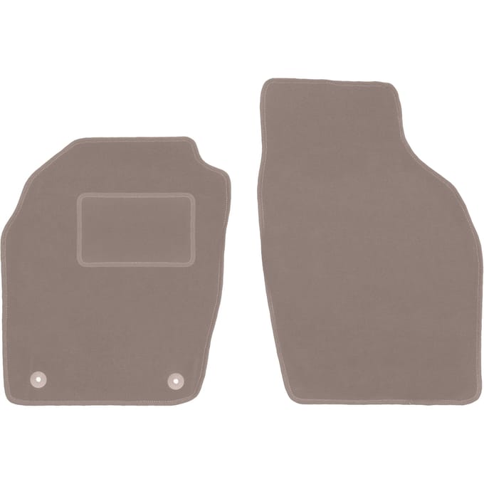 Beige voormatten voor: Opel Agila A hatchback (2000-2007)