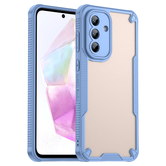 Mocaa Samsung Galaxy A56 Lichtgewicht Rugged Beschermhoesje Blauw