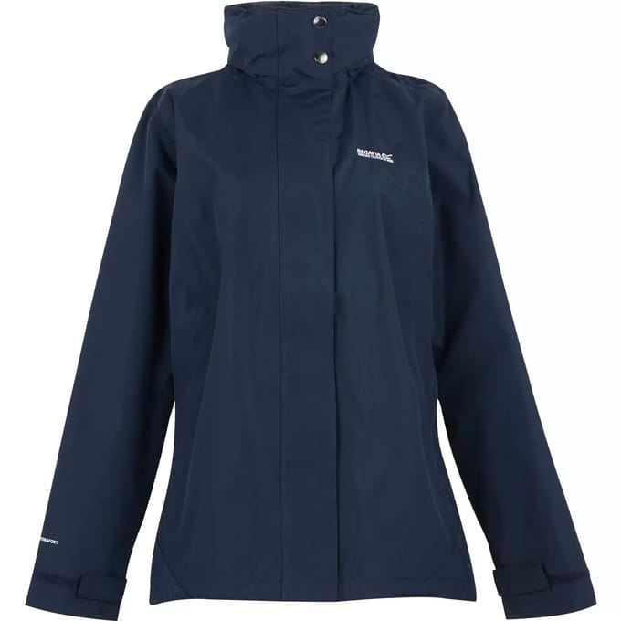 Regenjas Dames Waterproof Lichtgewicht Wandelen