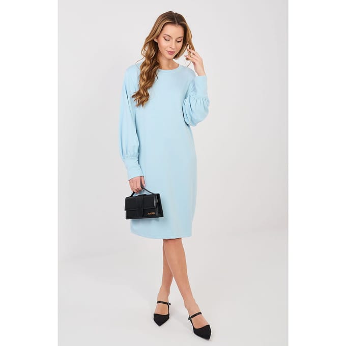 Elara Soft Dress - Hellblau / S/M
