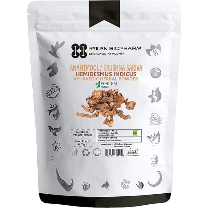 Anantamul (100 gr), Anantmool Poeder, Heilen Biopharm