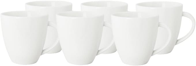 Mok VT Wonen Mini Ivory White 150ml (6-Delig)