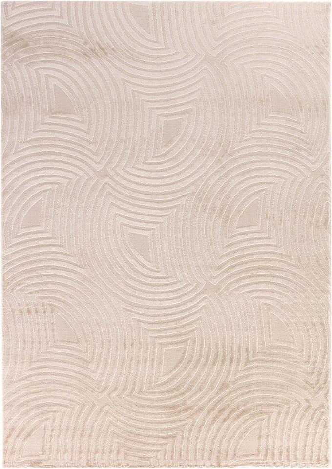 Flycarpets Cara Modern Japandi Duna Vloerkleed - Beige - 80x250 cm