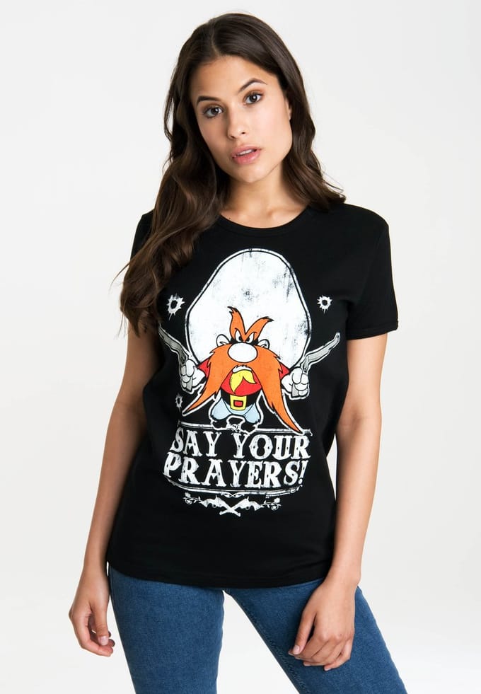 Logoshirt T-Shirt Looney Tunes – Say Your Prayers
