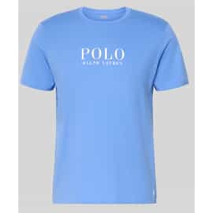 Regular Fit pyjamabovenstuk van 100% katoen model 'CREW-SLEEP-TOP'