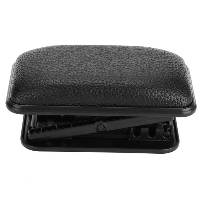 Universal Automobile Car Left Hand Armrest Pad Anti fatigue Elbow Support Adjustment Bracket gray