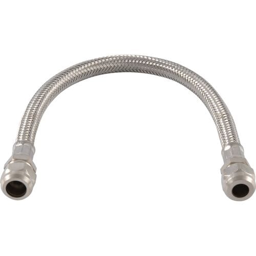 BPE RVS flexibele slang 35cm 12mm knel x 10mm knel