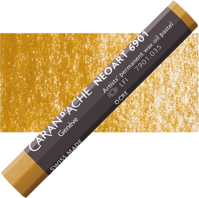 Caran d'Ache Neoart Permanent Wax Oliepastel - Ochre (035)