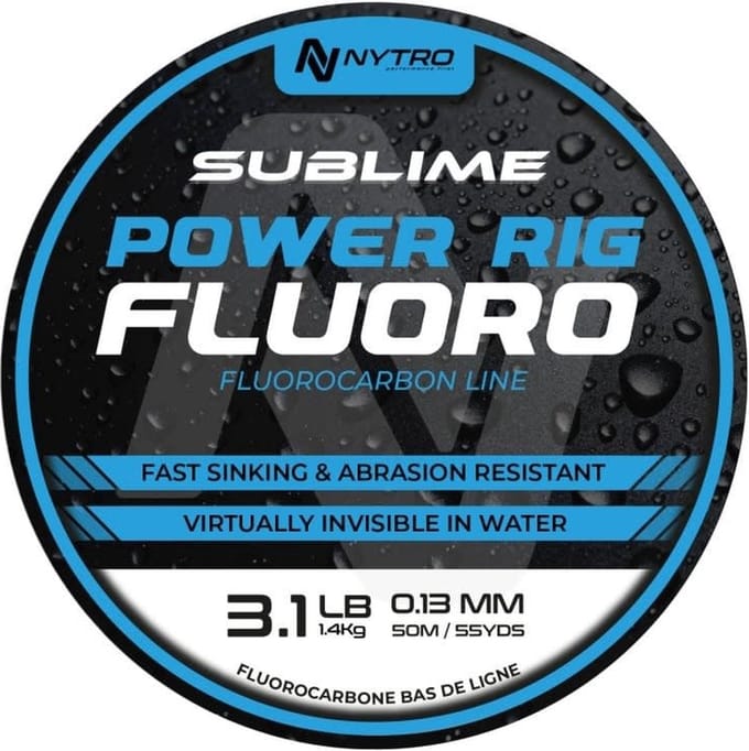 Nytro Sublime Power Rig Fluoro 50m - Maat : 0.17mm