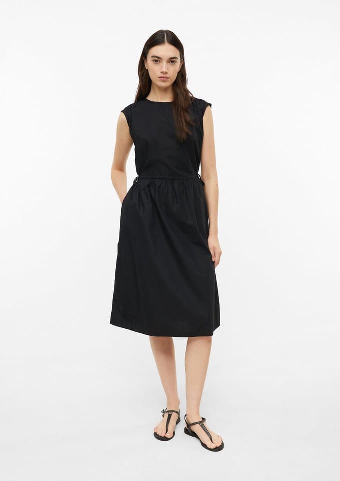 s.Oliver - female - Midi-jurk met verstelbare taille en steekzakken