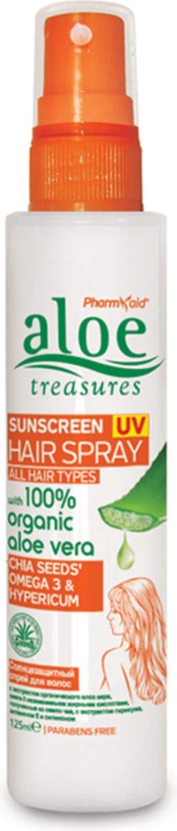 Pharmaid Aloe Treasures Hair Spray Sunscreen UV – Optimale Haarbescherming tegen de Zon