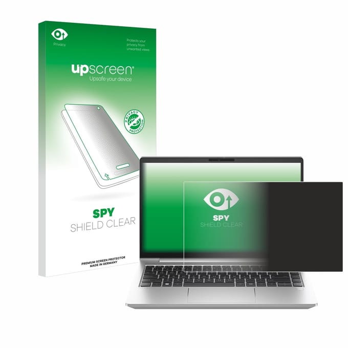 upscreen - privacy screenprotector voor HP ProBook 445 G10 - Folie Beschermfolie Blauwlichtfilter