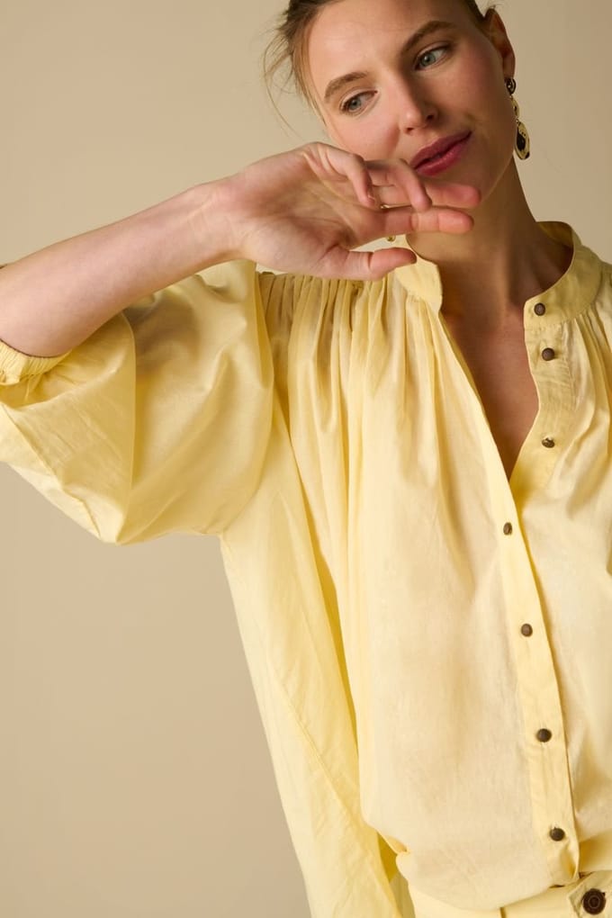 Sissy-Boy - Lichtgele blouse