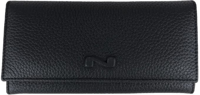 Nathan-Baume 100185N Continental Wallet zwart G06