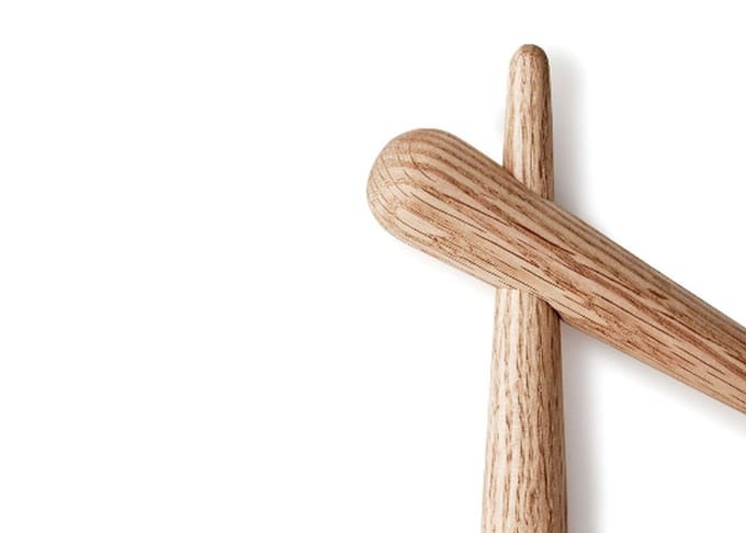 Normann Copenhagen - Timber Onderzetter eiken - - bruin